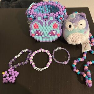 Rave/Festival Kandi Cuff, Bracelets and Necklace